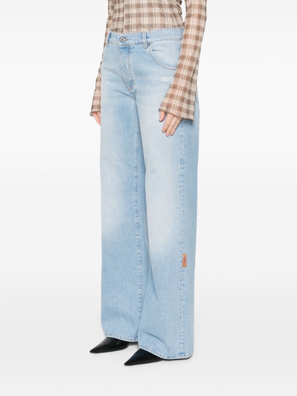 wide-leg jeans - 3