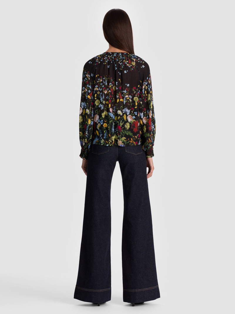 Alice + Olivia THALIA BUTTON DOWN BLOUSE outlook