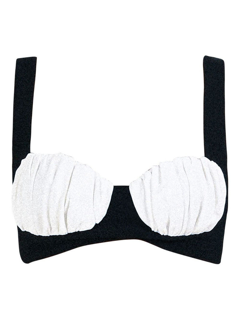 gathered-cup bra 5