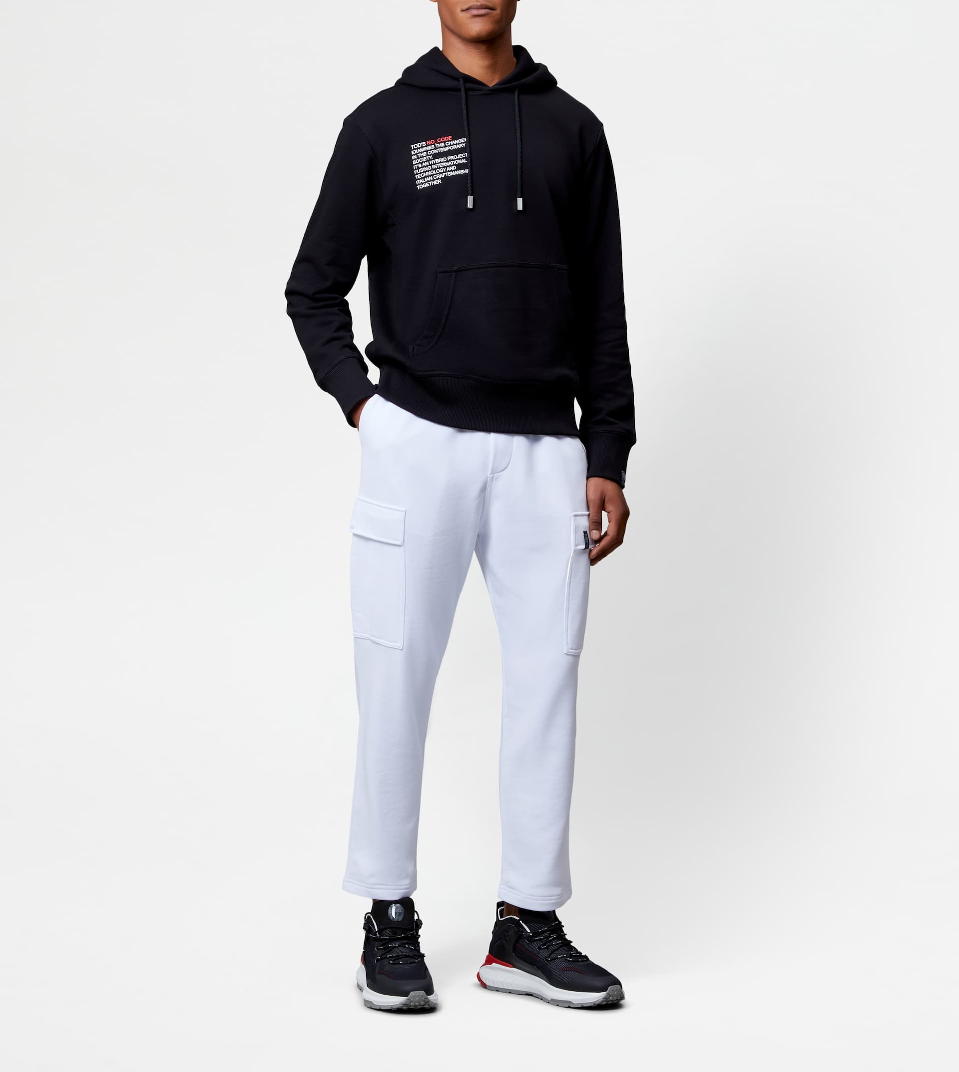 HOODIE NO_CODE - BLACK - 2
