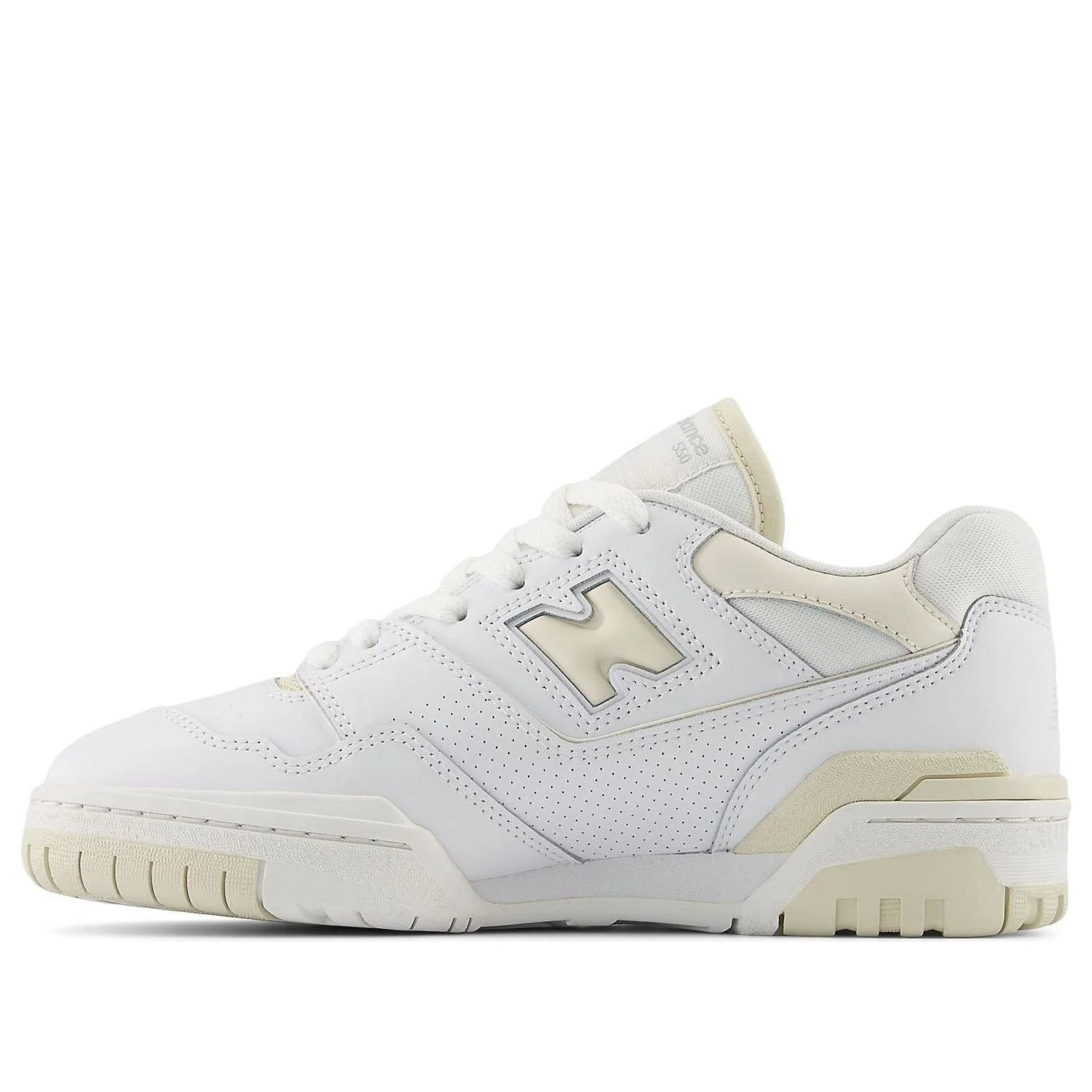 (WMNS) New Balance 550 Skate Shoes 'White Yellow' BBW550BK - 1