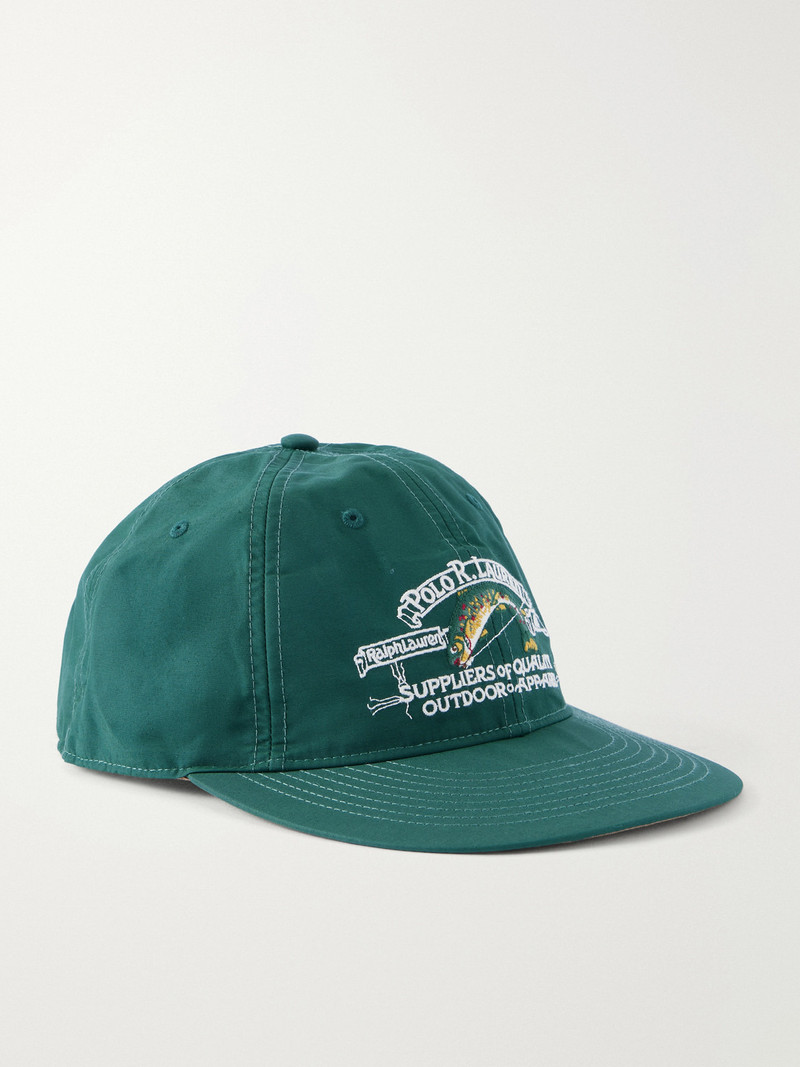 Logo-Embroidered Cotton-Blend Cap 1