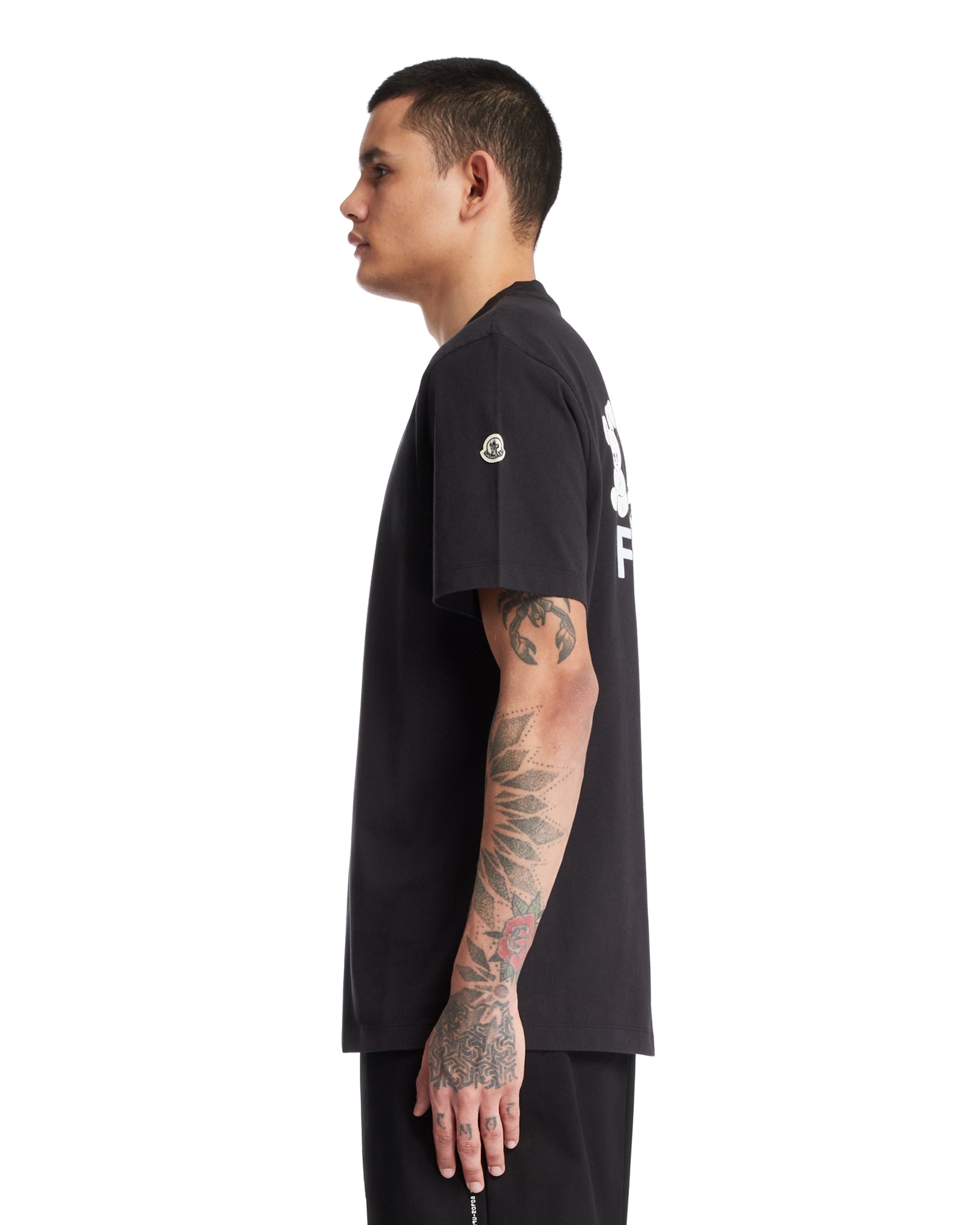 Moncler Genius x FRGMT Black Cotton T-Shirt - 5