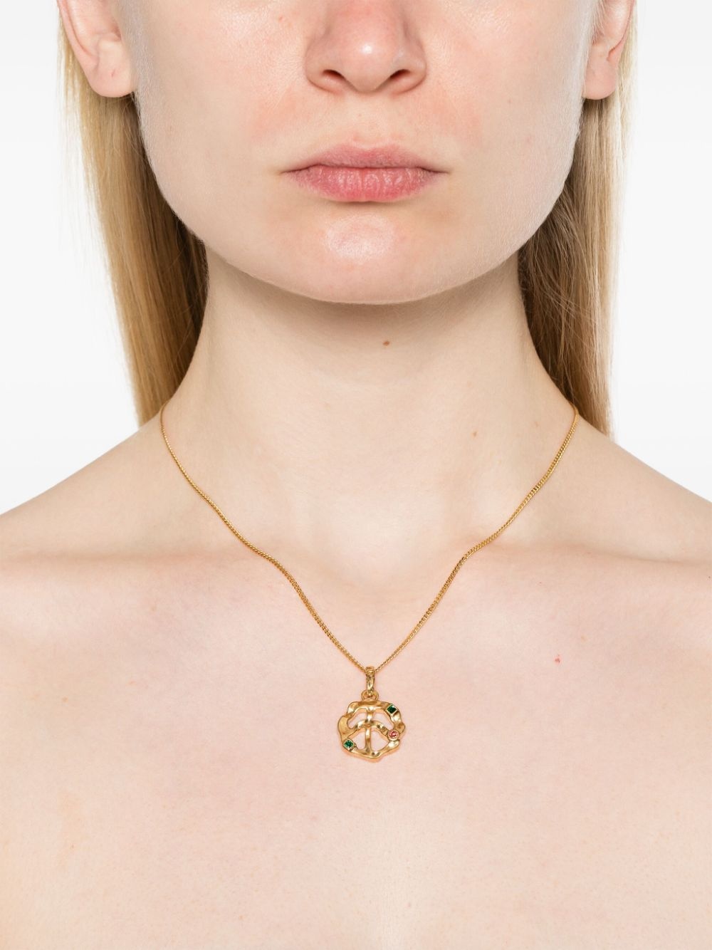 Peace-charm necklace - 2