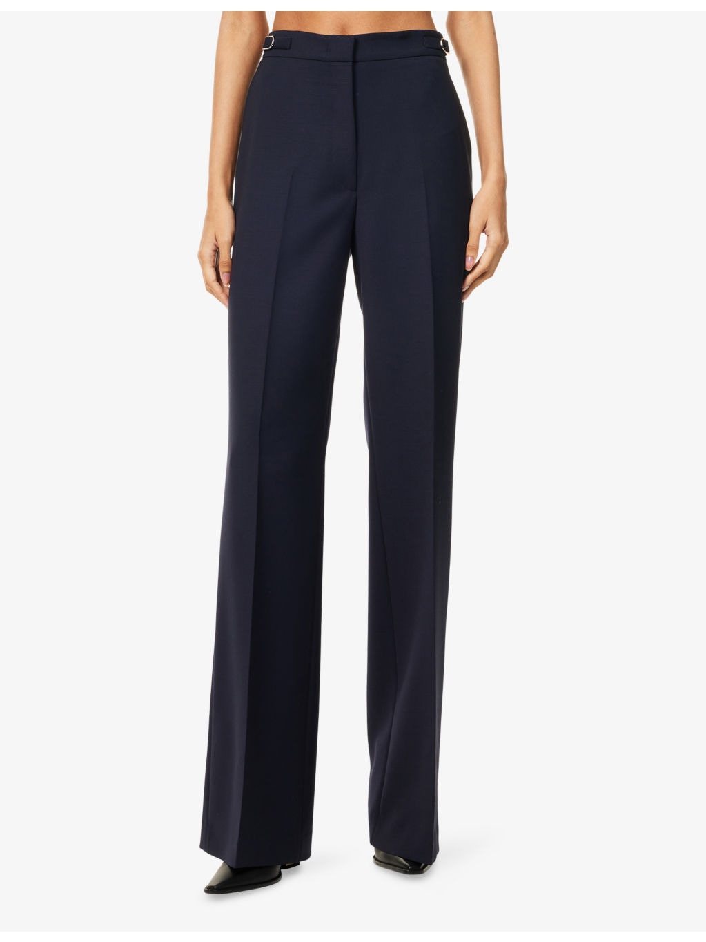 Vesta Flared Wool Trousers - 3
