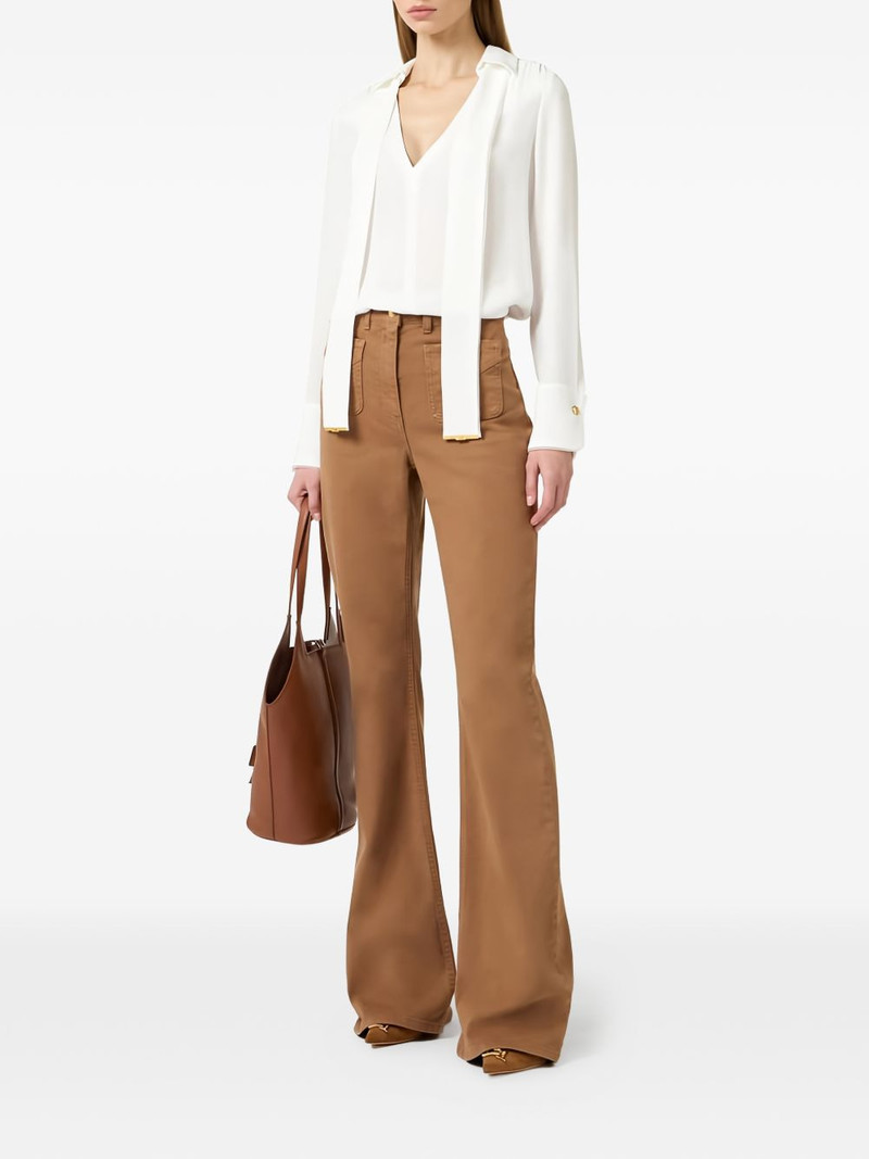 ELISABETTA FRANCHI V-neck blouse outlook