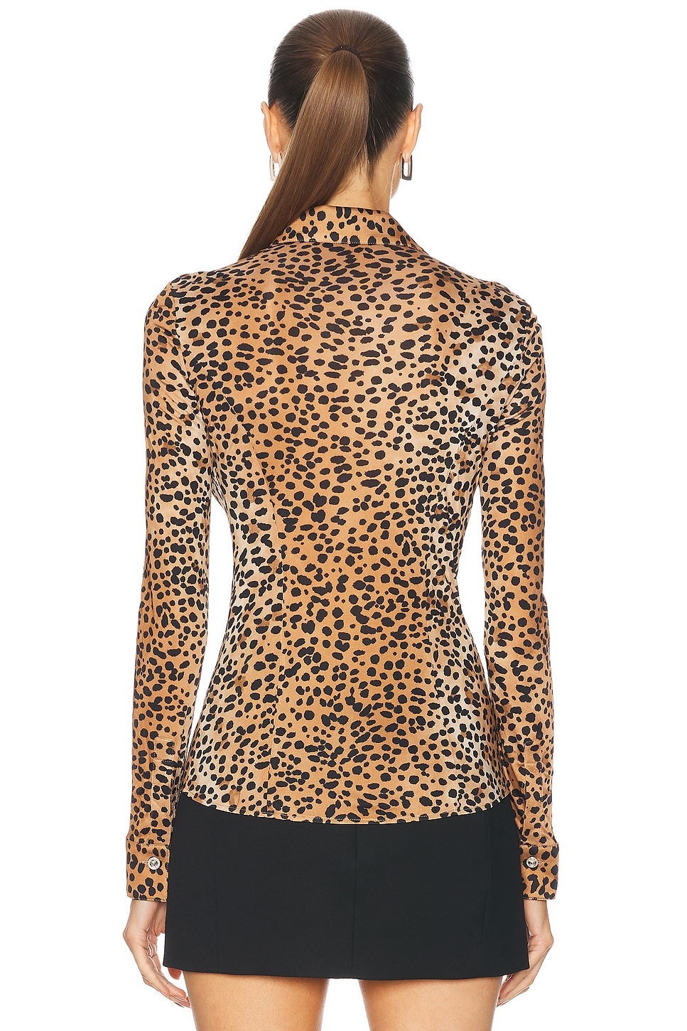 Jacquard Button Up Top - 3