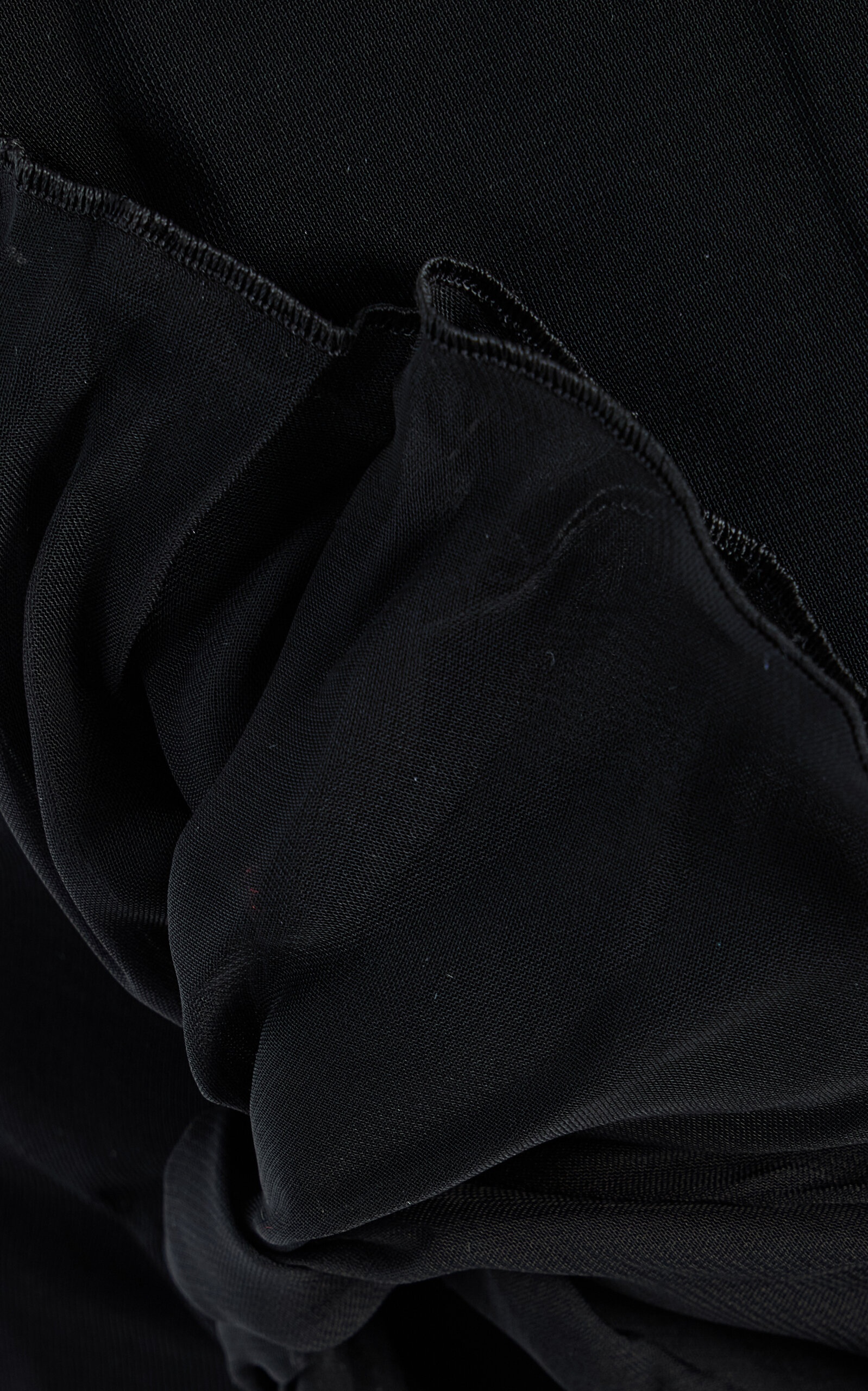 Petal-Detailed Midi Tank Dress black - 5