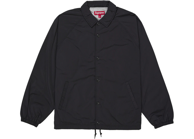 Supreme Old English Arc Coaches Jacket Black - 1