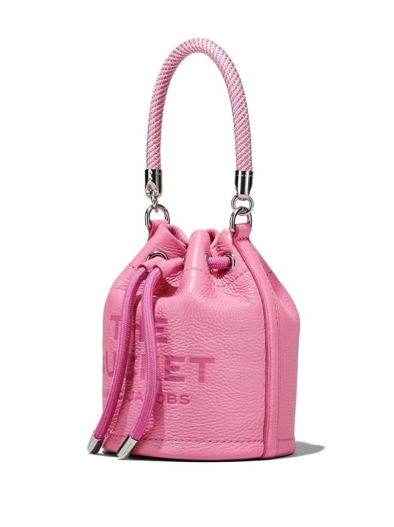 small The Bucket leather bag - 4