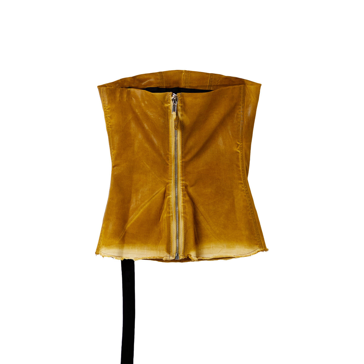 BUSTIER TOP (OCHRE) - 3