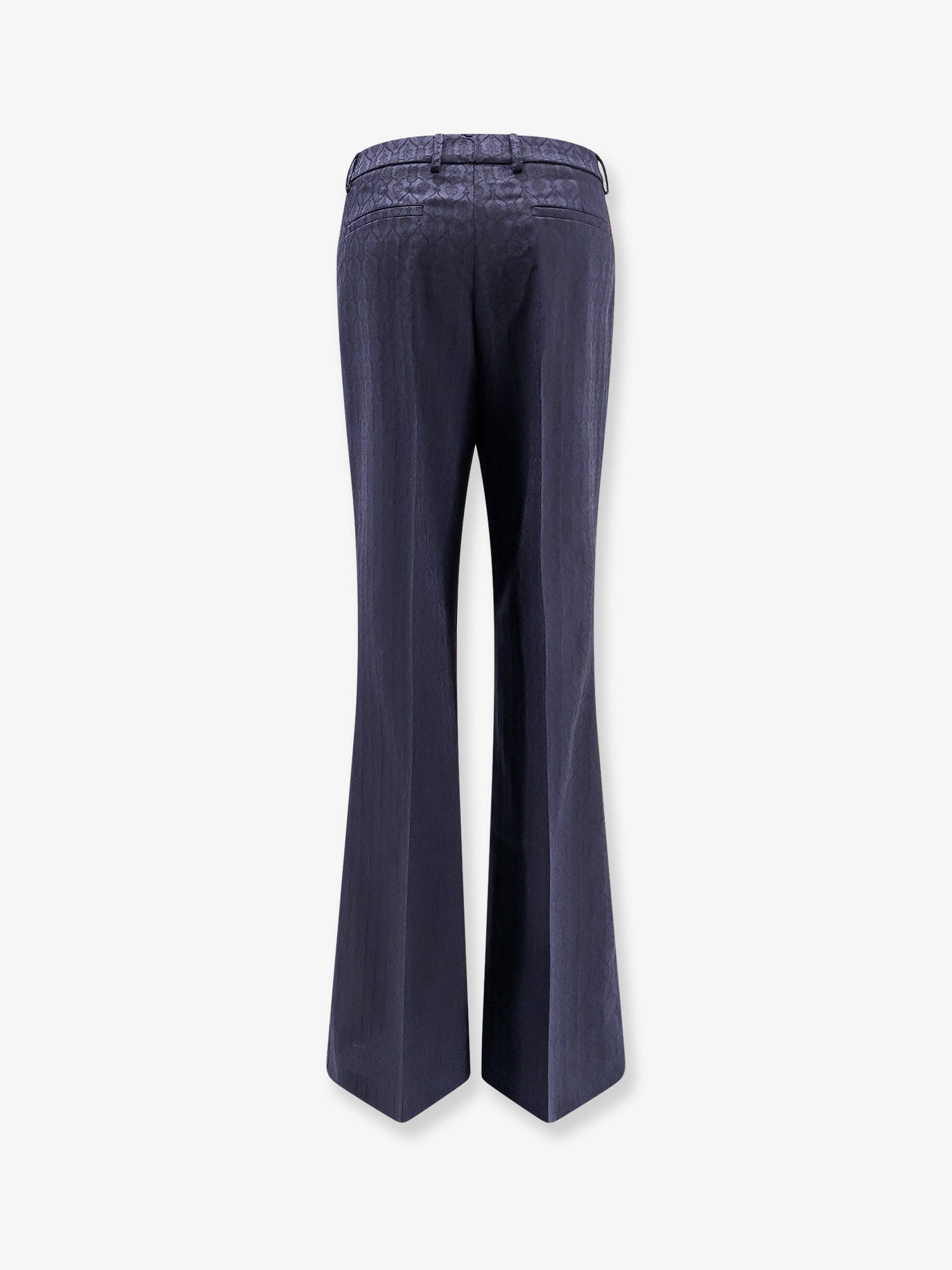 Etro Women Wool Trousers With Iconic Motif - 4
