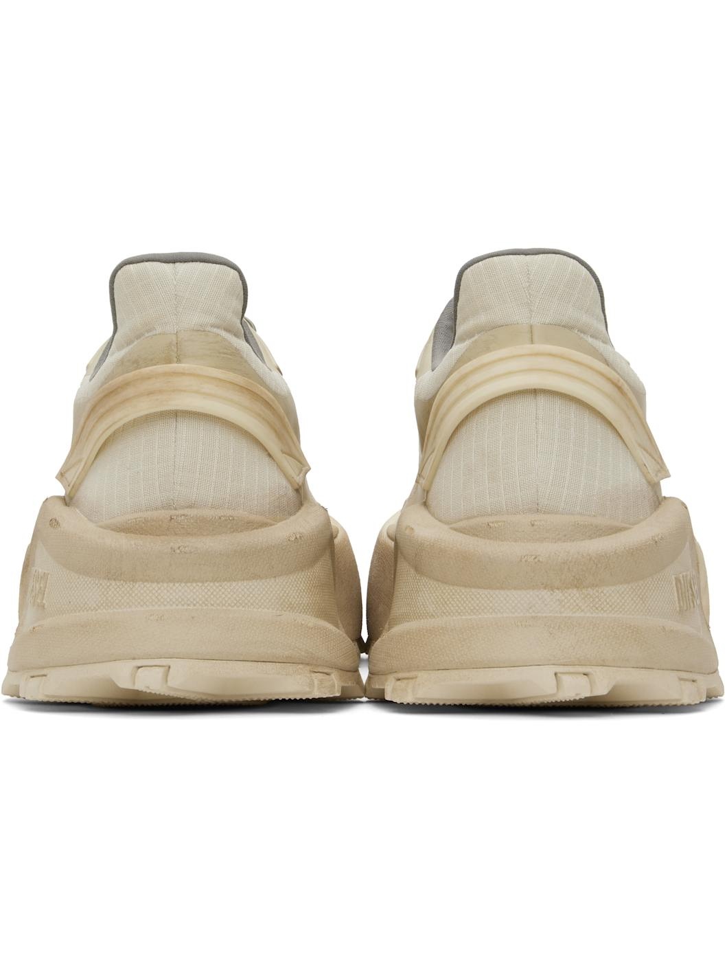 Beige D-Cage Runner Sneakers - 2