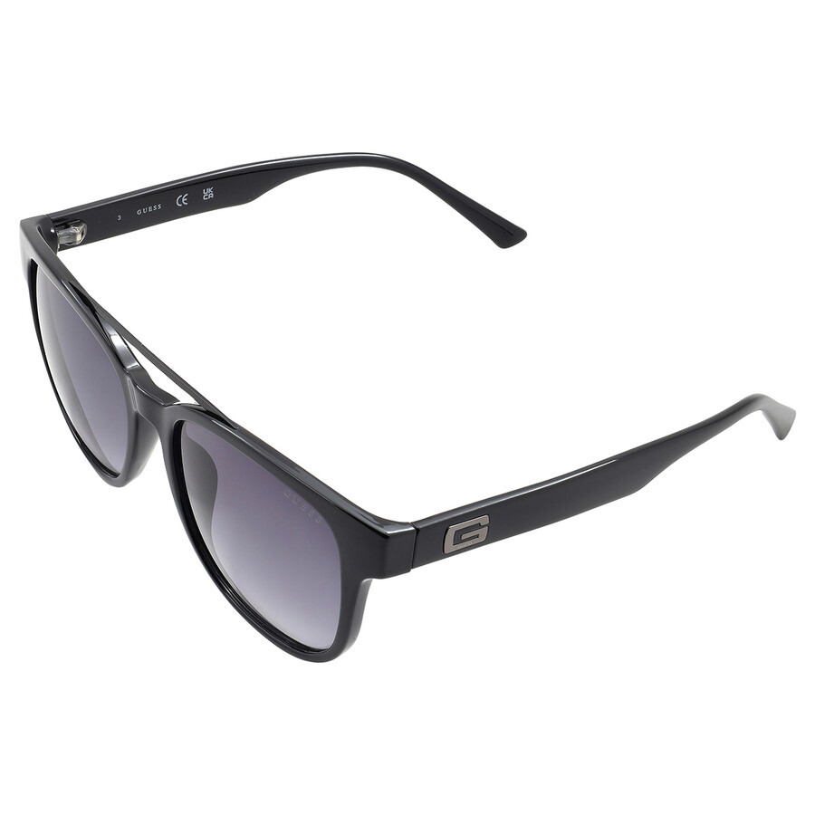 Guess Factory - Open Box - Guess Factory Smoke Gradient Square Men's Sunglasses GF5075 01B 56 - 4