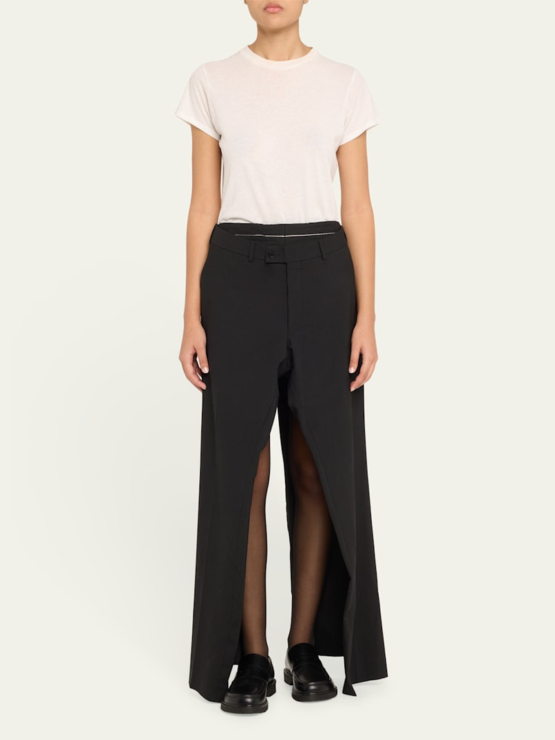 HODAKOVA Double Suit Tapered Wool Pants outlook
