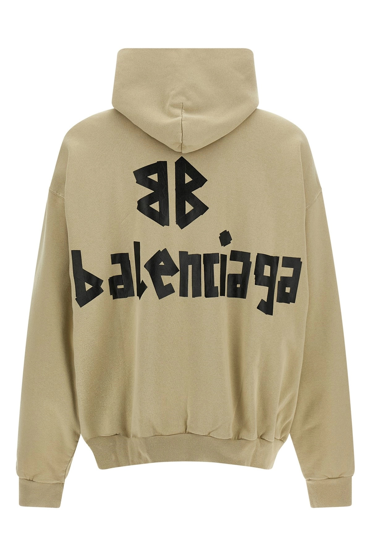 'Ripped Pocket Tape Type' hoodie - 3