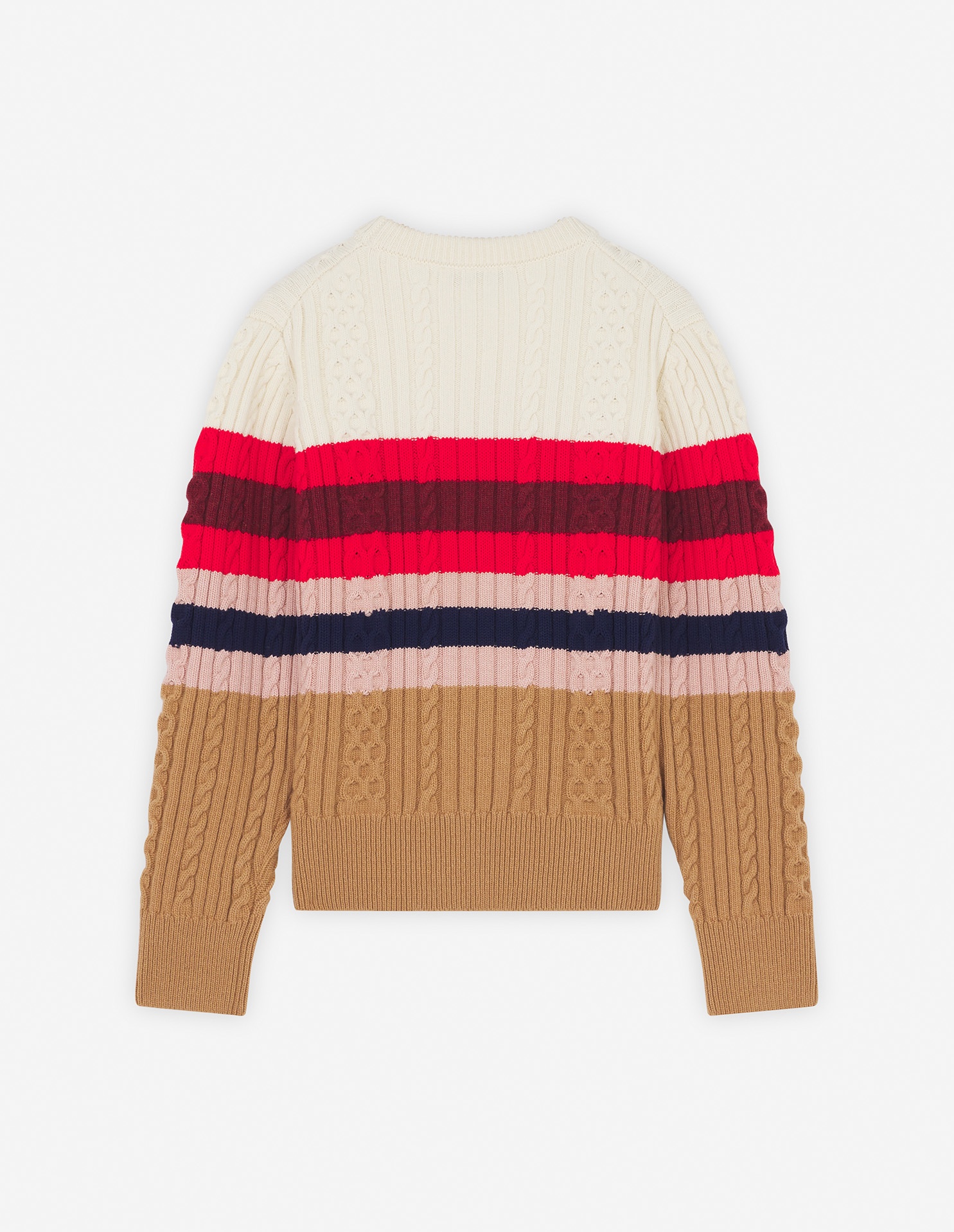 STRIPED CABLE JUMPER - 6