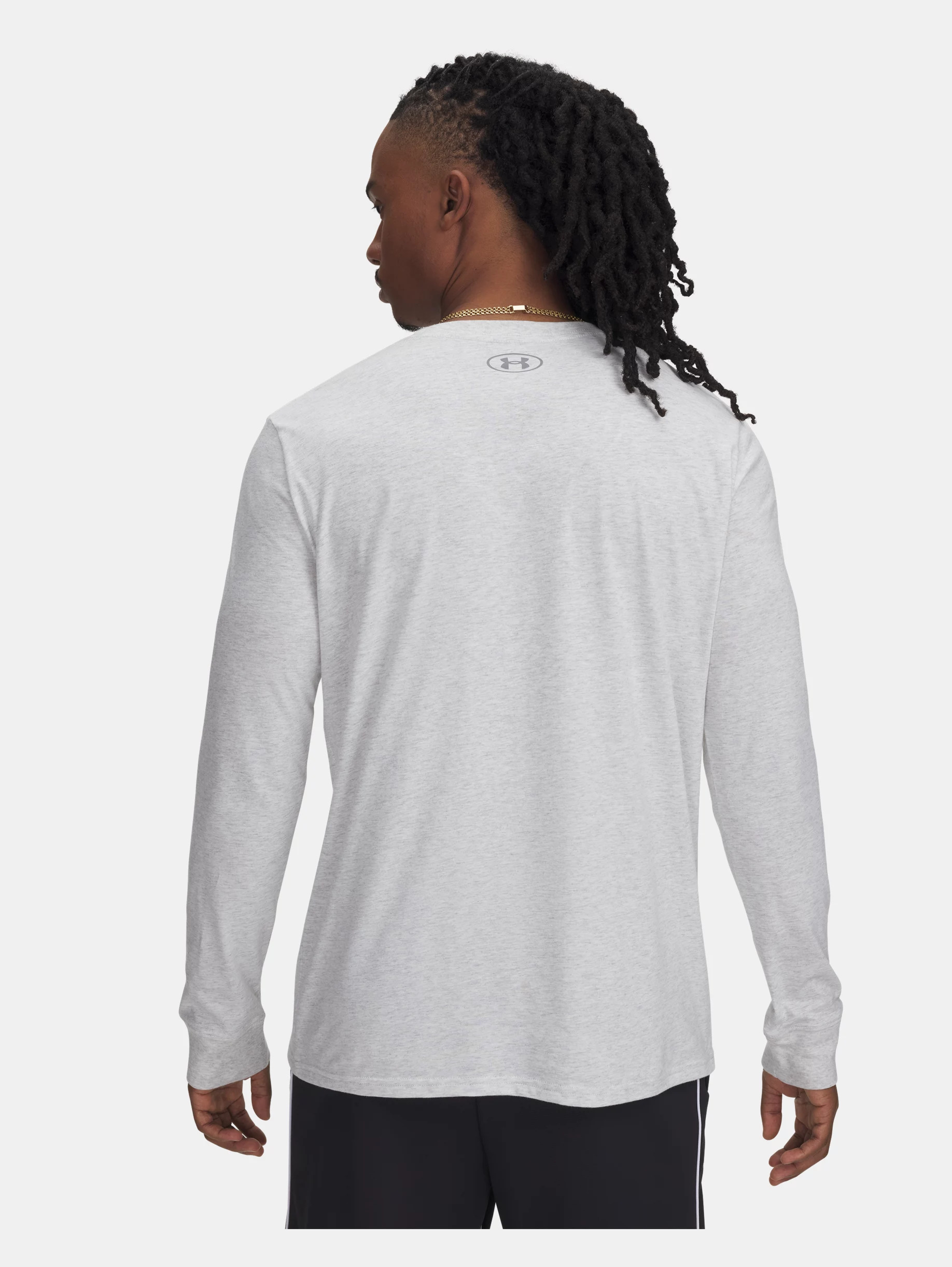 Men's UA Performance Cotton Collegiate Long Sleeve - 3