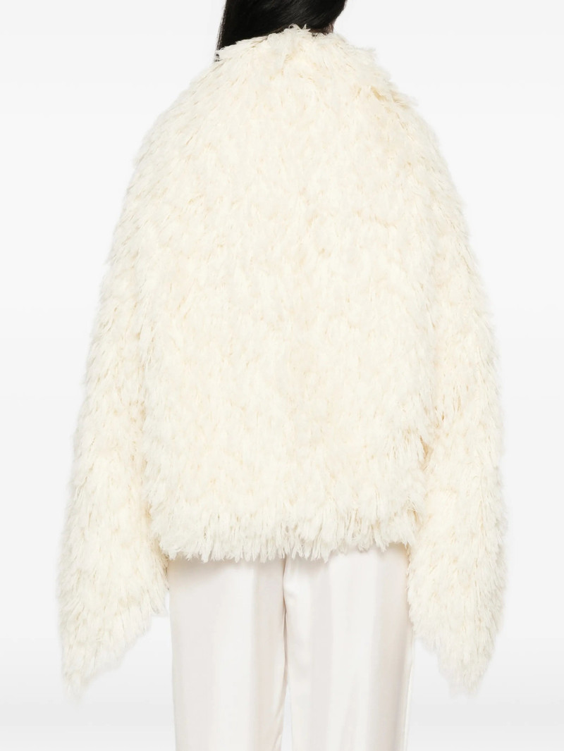 Darkpark Christy Fringed-detail Cape 5