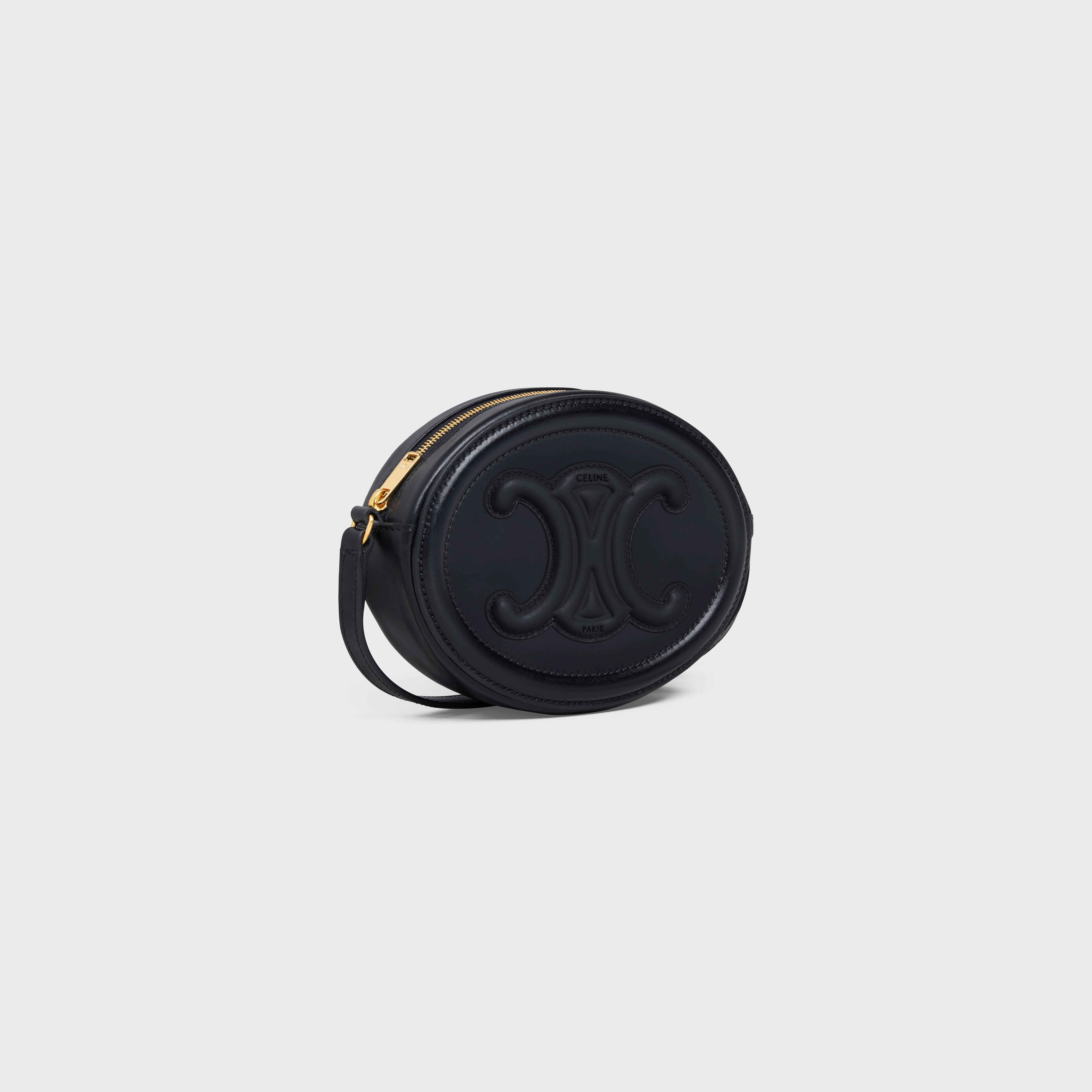 CROSSBODY OVAL PURSE cuir triomphe in Smooth calfskin - 2