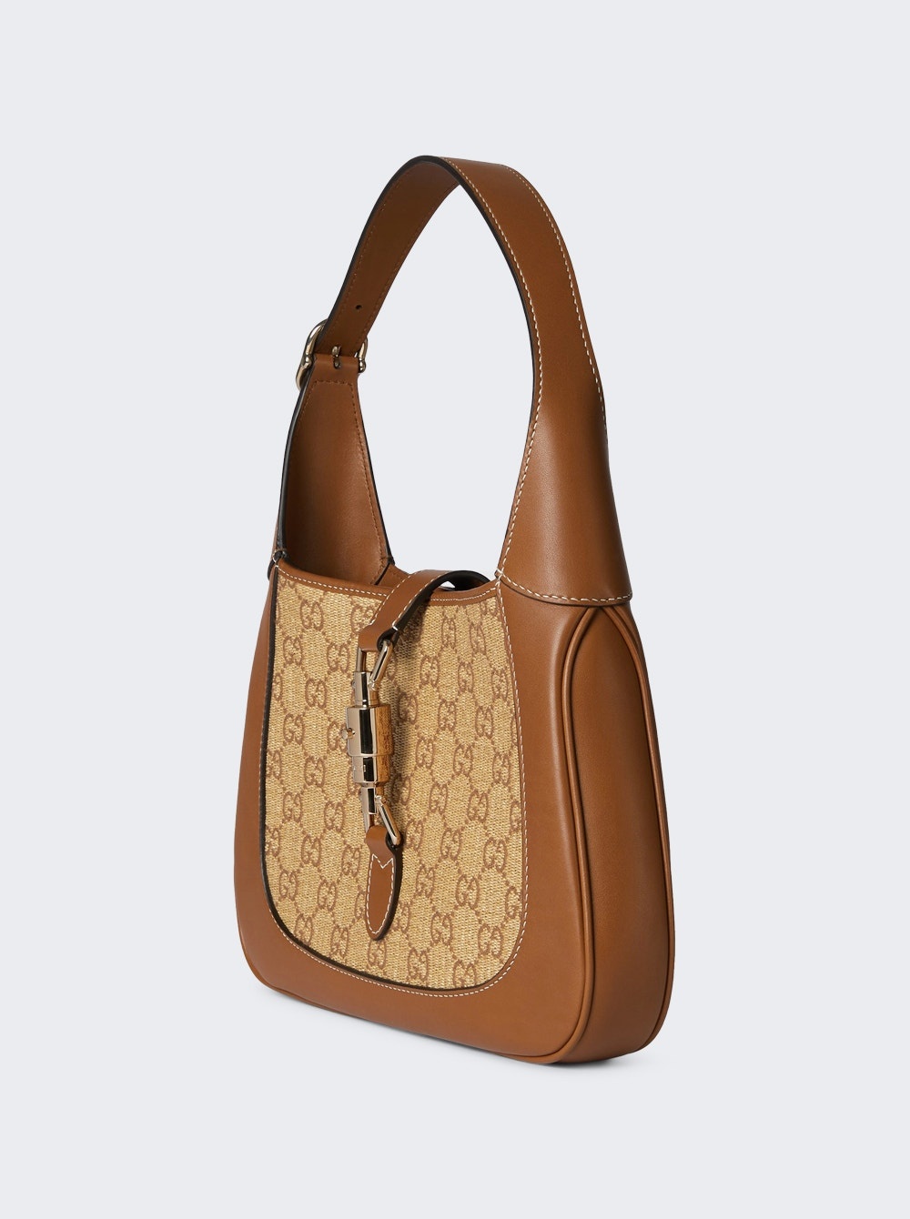 Jackie 1961 Rafia Handbag Beige - 4