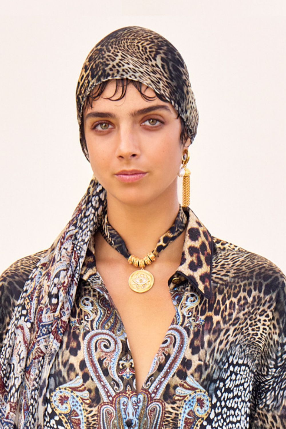ENCHANTED OCEANIA SILK NECKLACE - 2