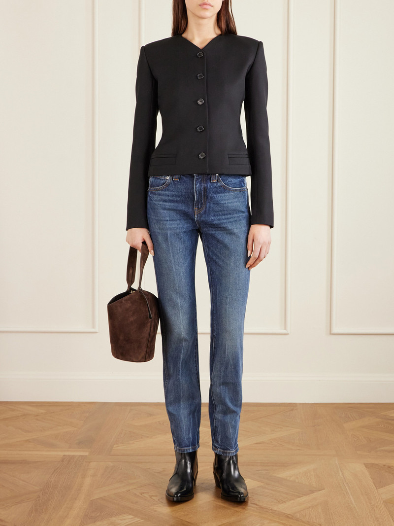 KHAITE Farley High-rise Straight-leg Jeans outlook