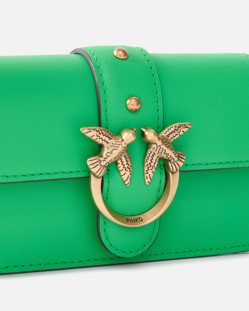 SMALL SHOULDER BAG LOVE BAG SIMPLY IN LEATHER 3