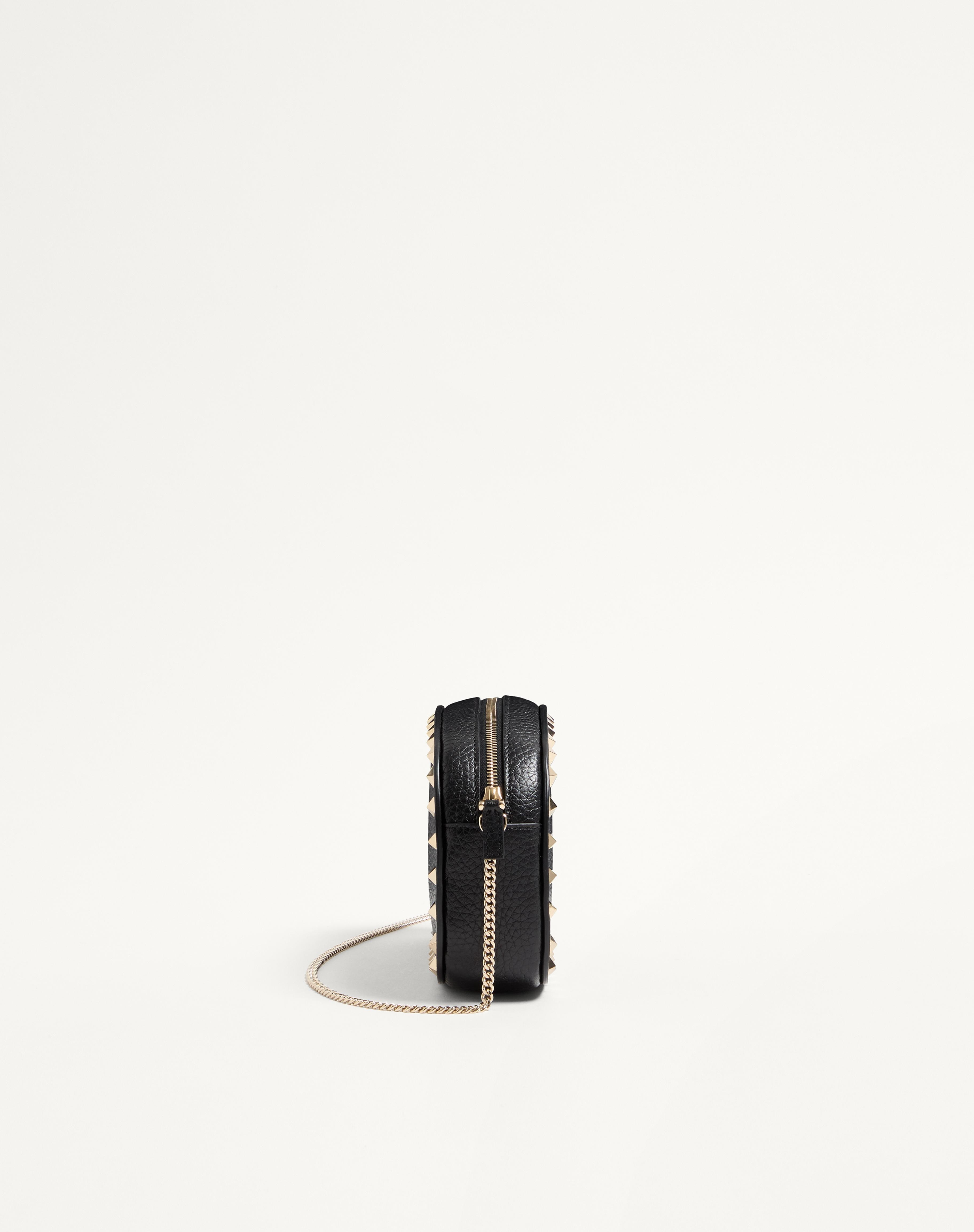 MINI ROCKSTUD CROSSBODY BAG IN GRAINY CALFSKIN - 3