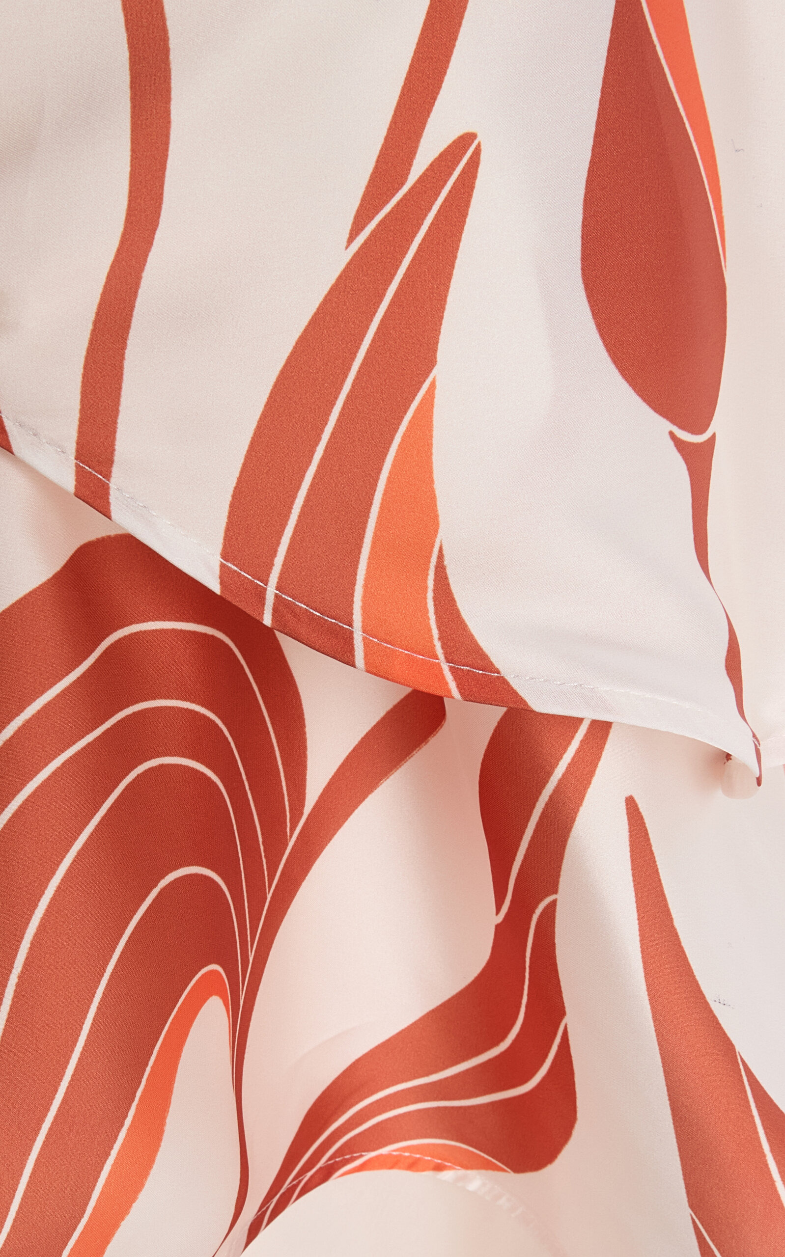 Exclusive Arte Mio Tulip-Printed Satin Maxi Dress orange - 5