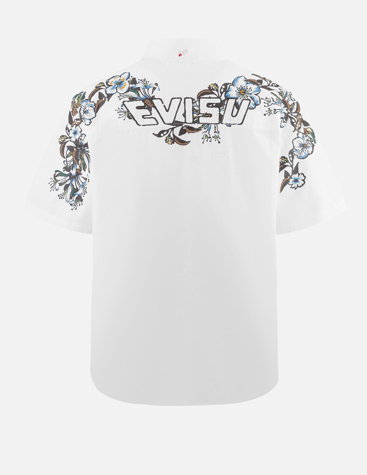 Floral and Logo Daicock Print Relax Fit Short-Sleeve Shirt - 2