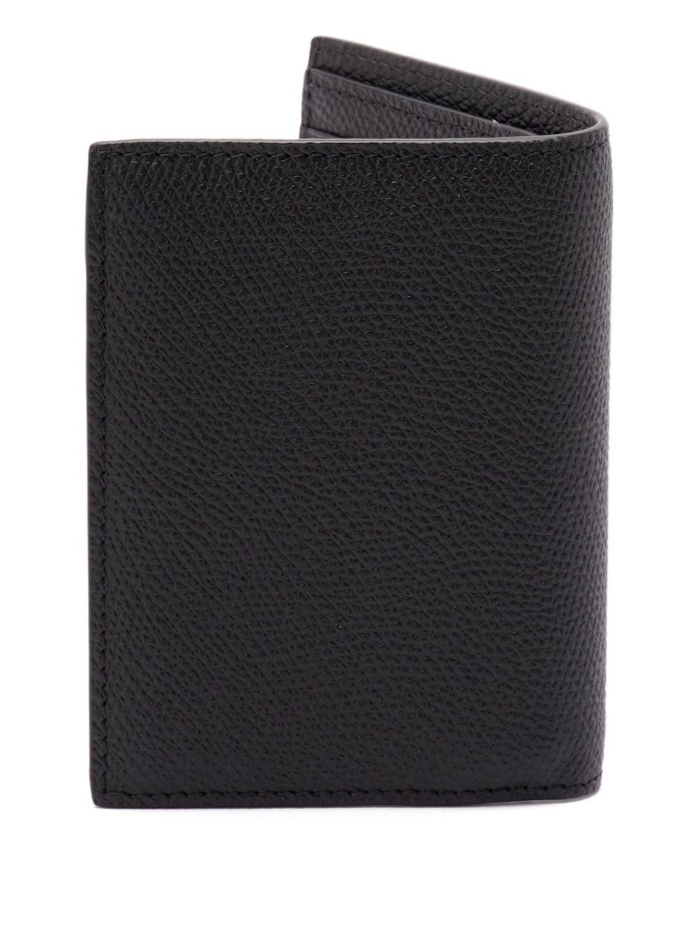 logo-plaque leather cardholder - 2