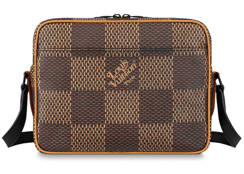Louis Vuitton Louis Vuitton x Nigo Nil Messenger Damier Ebene Giant Brown outlook