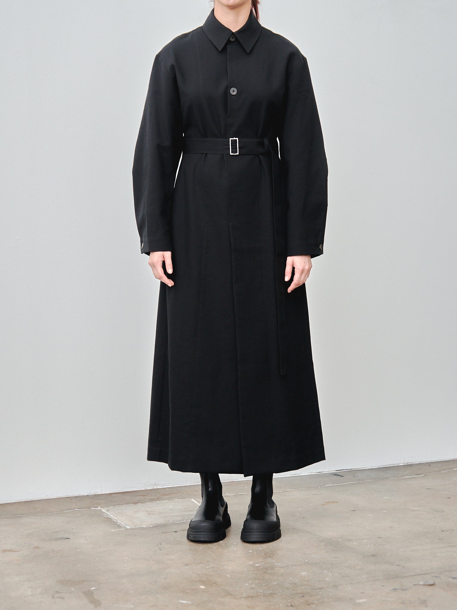 Mor Wrap Dress - Black - 2
