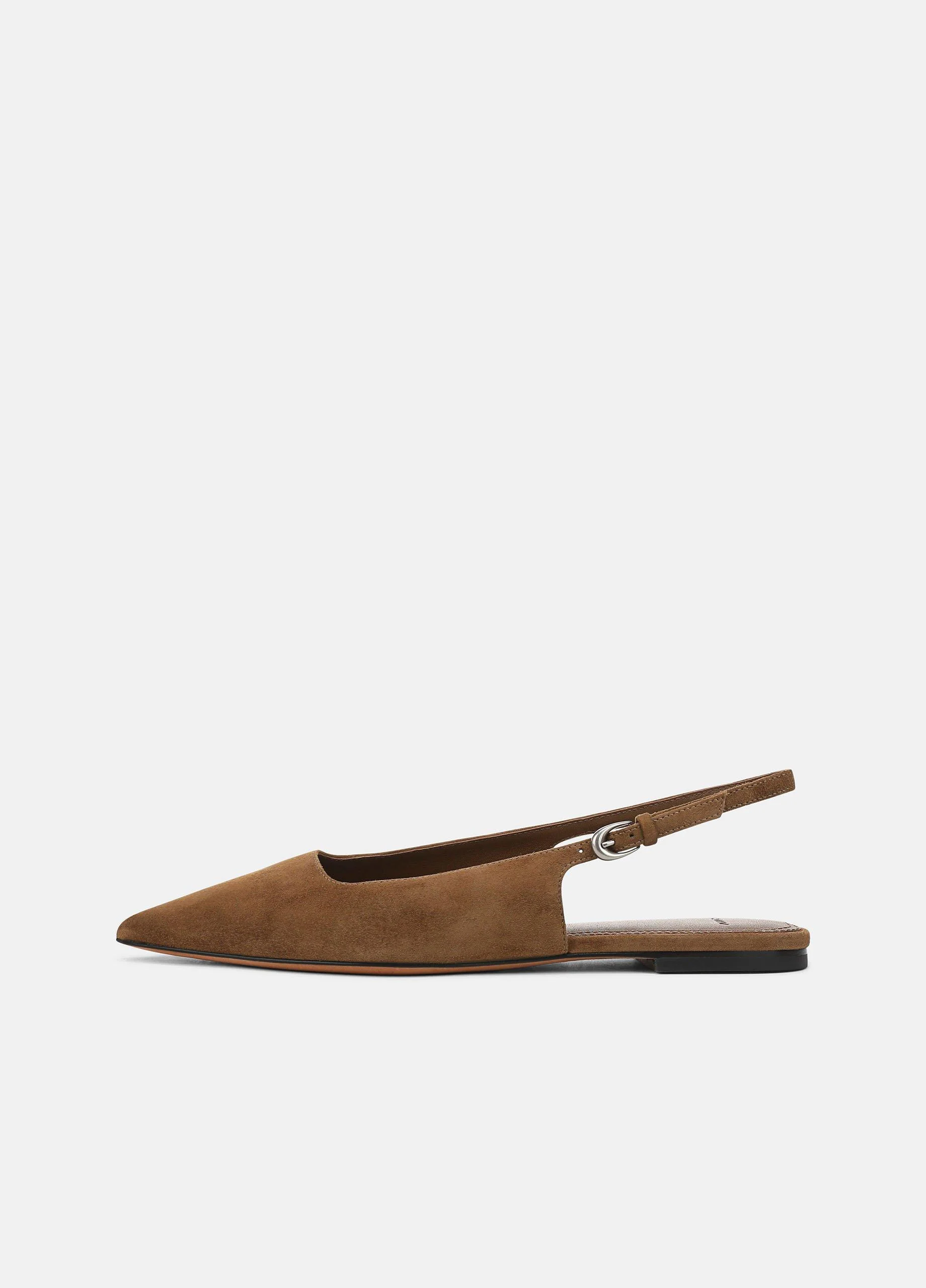 Gracy Suede Slingback Flat - 1