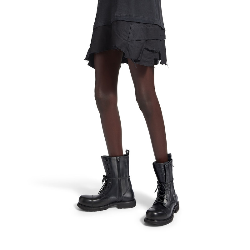 Women's Truck Lace-up Boot in Black 9
