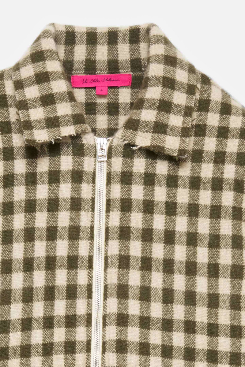 The Elder Statesman GINGHAM DECON JACKET outlook