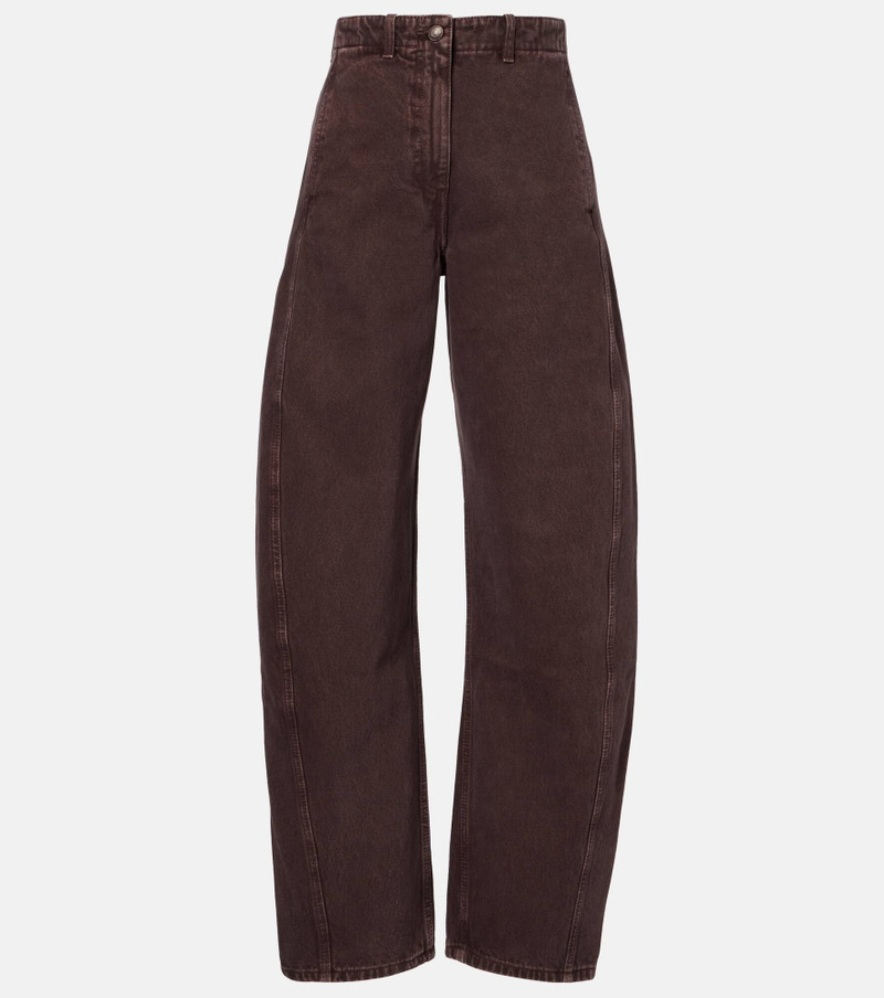 High-rise balloon jeans 1