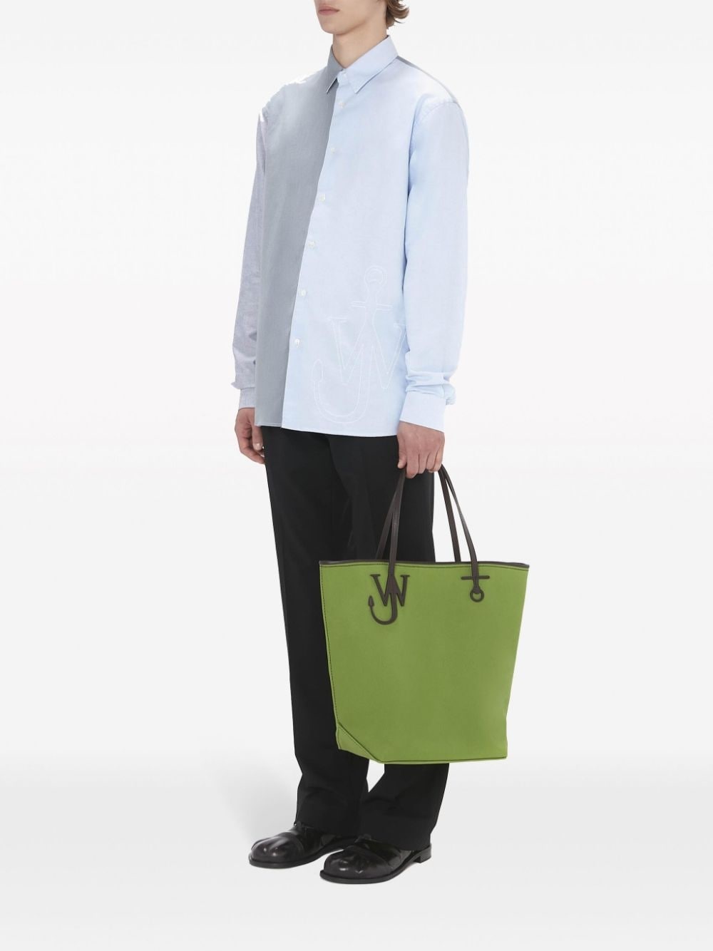 Tall Anchor canvas tote bag - 2
