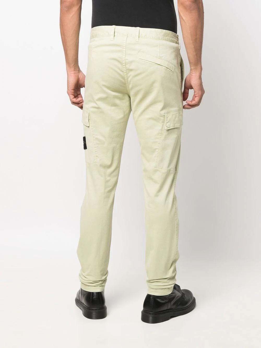 straight-leg cargo trousers - 4