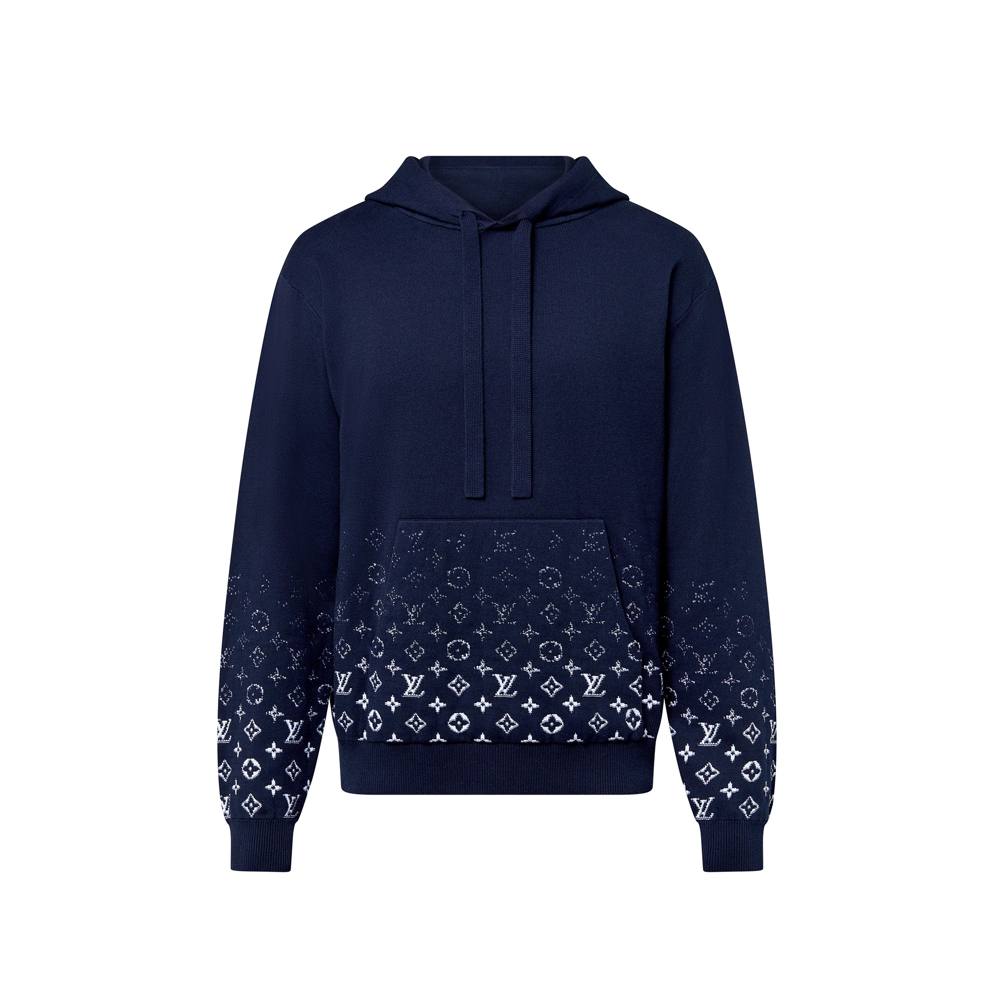 Louis Vuitton Gradient Cotton Hoodie REVERSIBLE