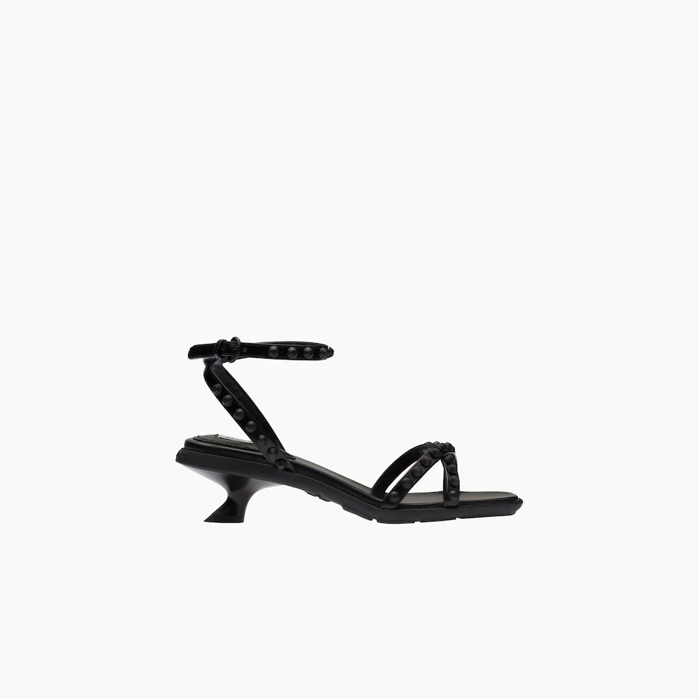 Studded leather sandals - 2