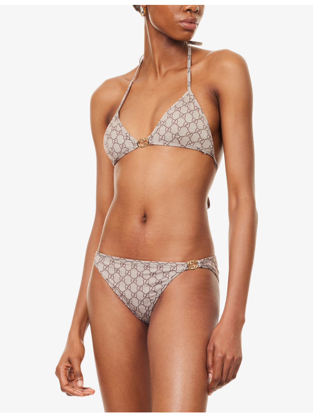 GG Supreme Logo-Embellished Bikini Set - 2