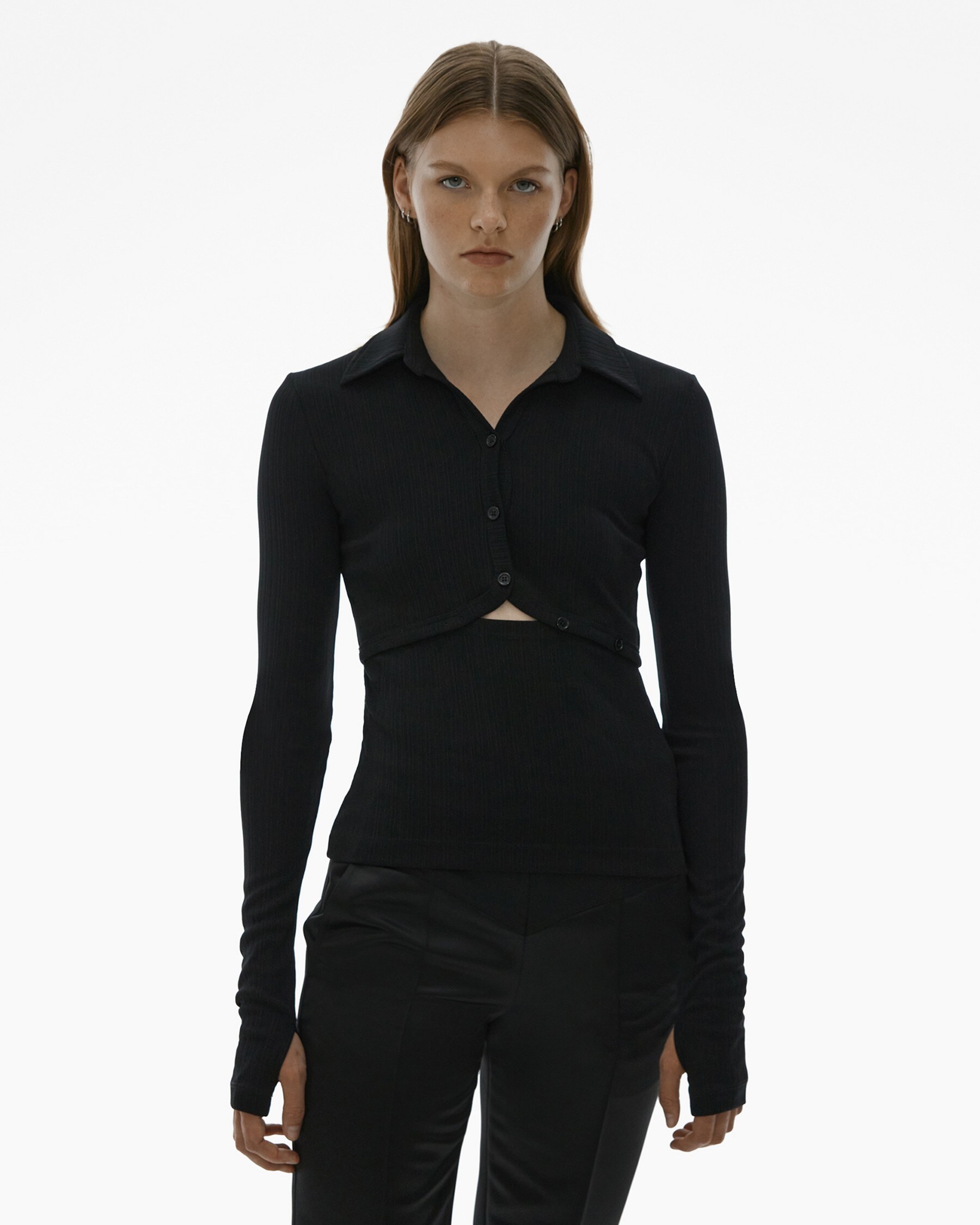 CUT-OUT POLO TOP - 3