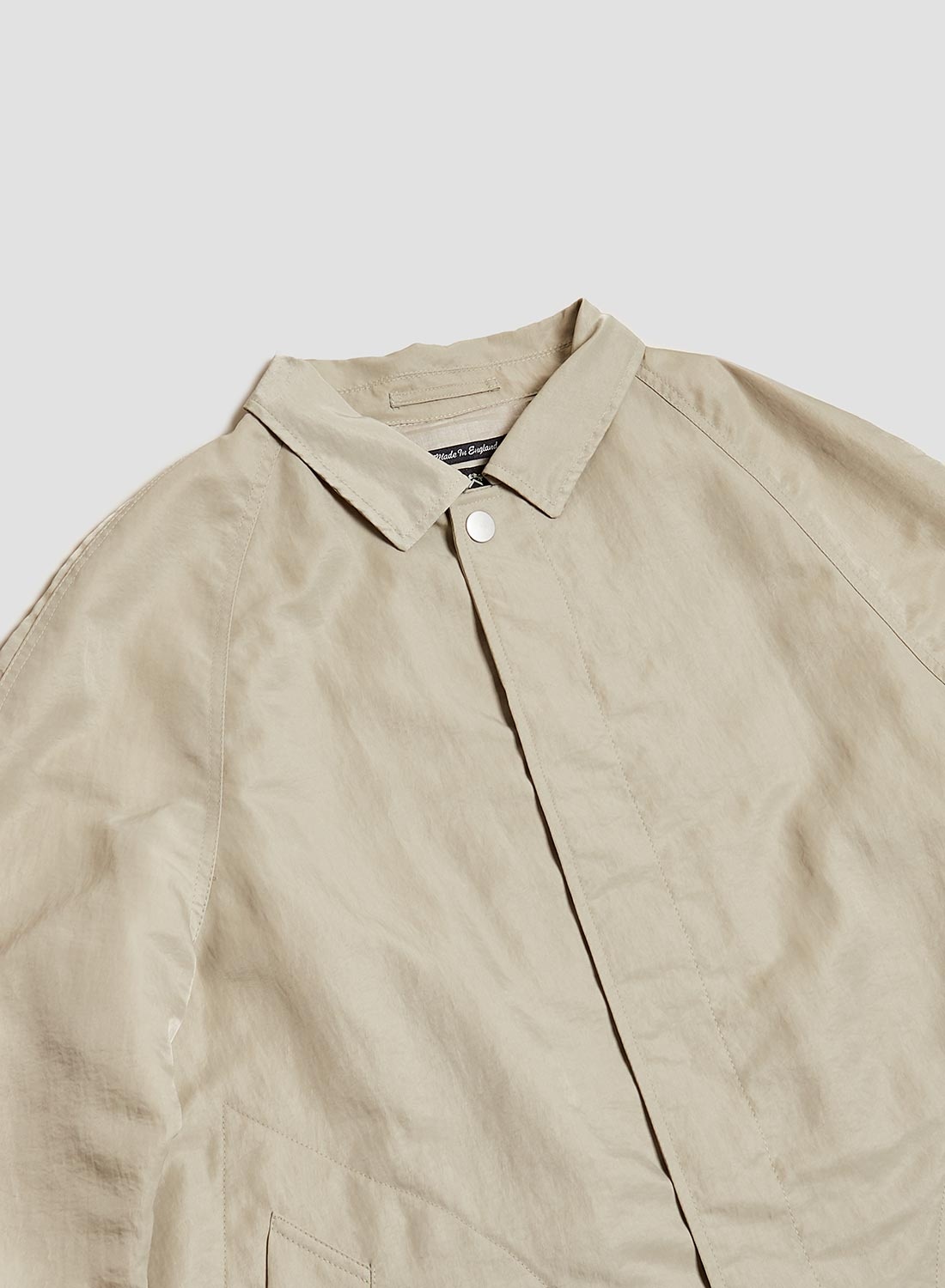 Nam Coat in Stone Nylon - 5