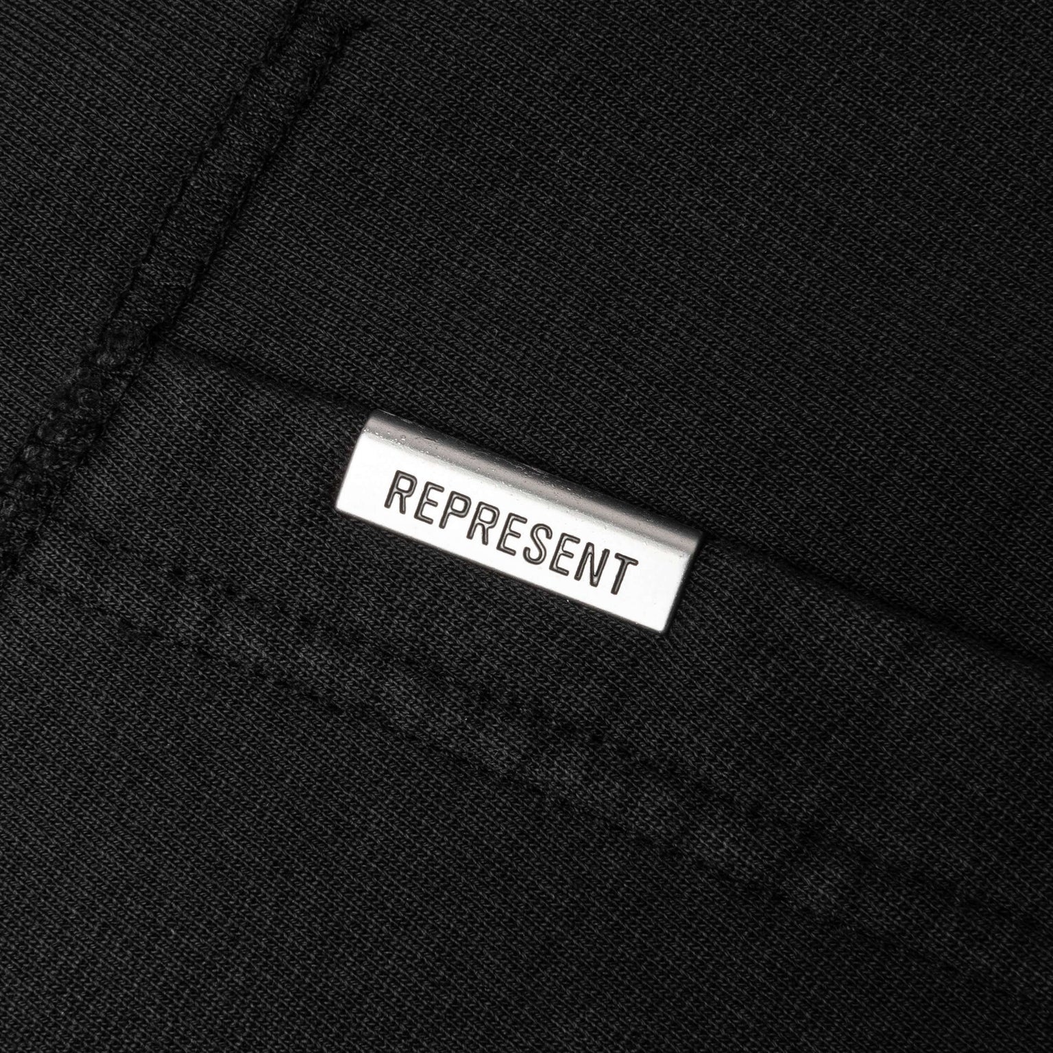 FEATURE X REPRESENT CHAMPIONS HOODIE - STAINED BLACK - 5