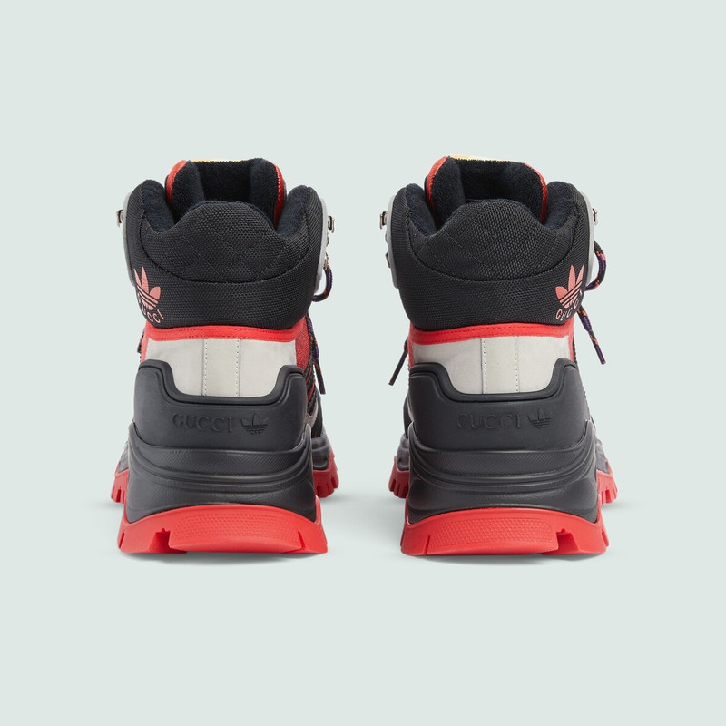 GUCCI adidas x Gucci men's lace up boot outlook