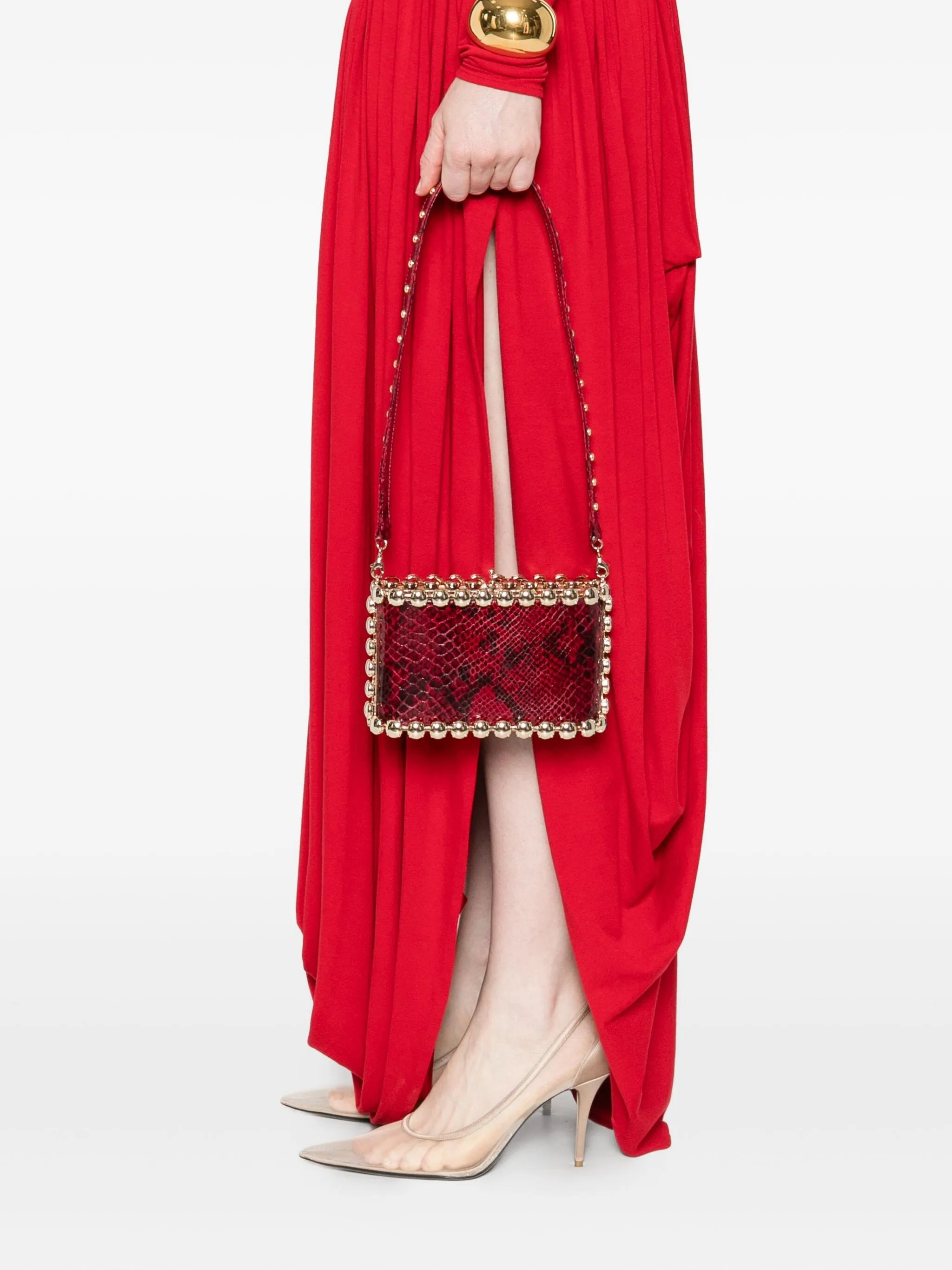 Rosantica Snakeskin Clutch Bag - 2