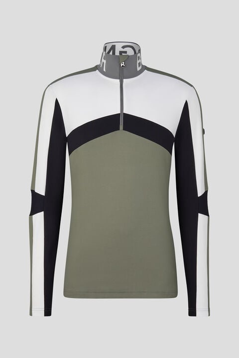 Robbin First layer in Olive green/White/Black - 1