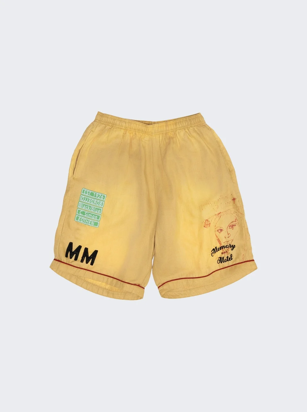 Montauk Bowling Short Yellow - 1